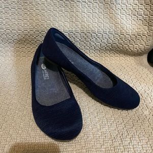Jean blue Dr. Scholls Be Free ballet flats womans size 10